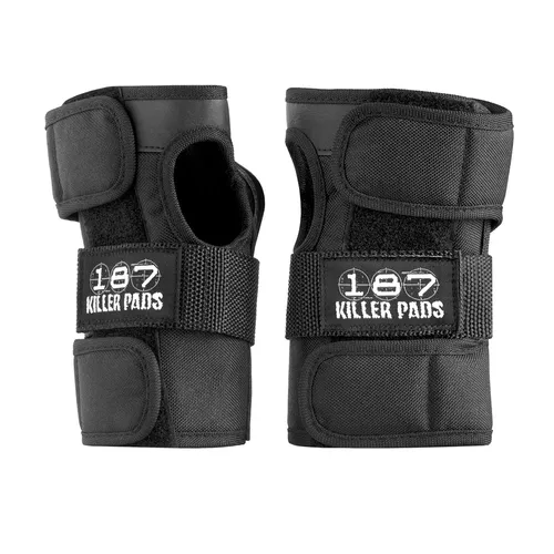 187 Skateboard Pads Wrist Guards Black Size JR