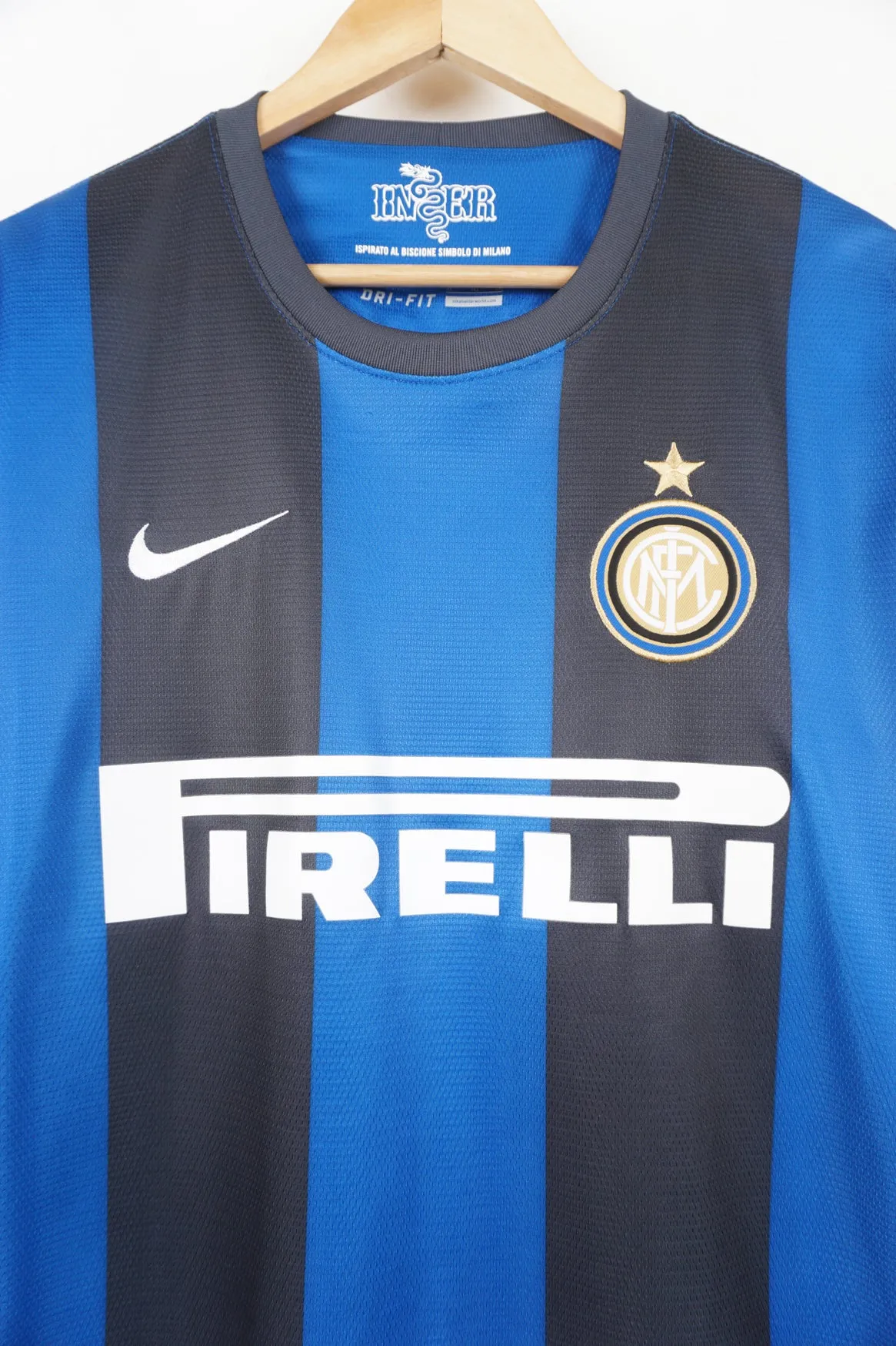 2012 Inter Milan Home Football Shirt