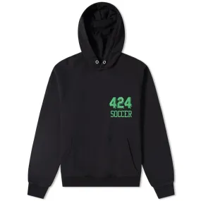 424 Soccer HoodyBlack