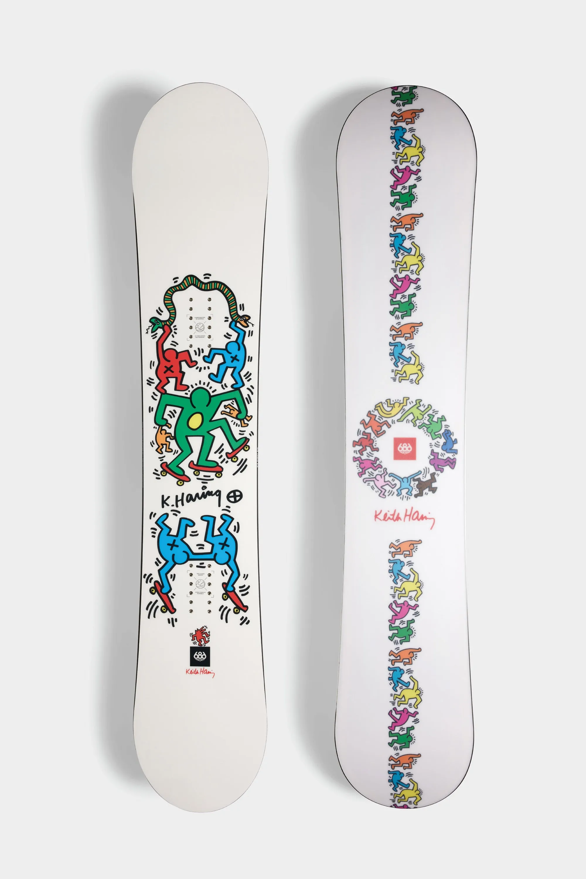 686 x Keith Haring Outerspace Living Snowboard