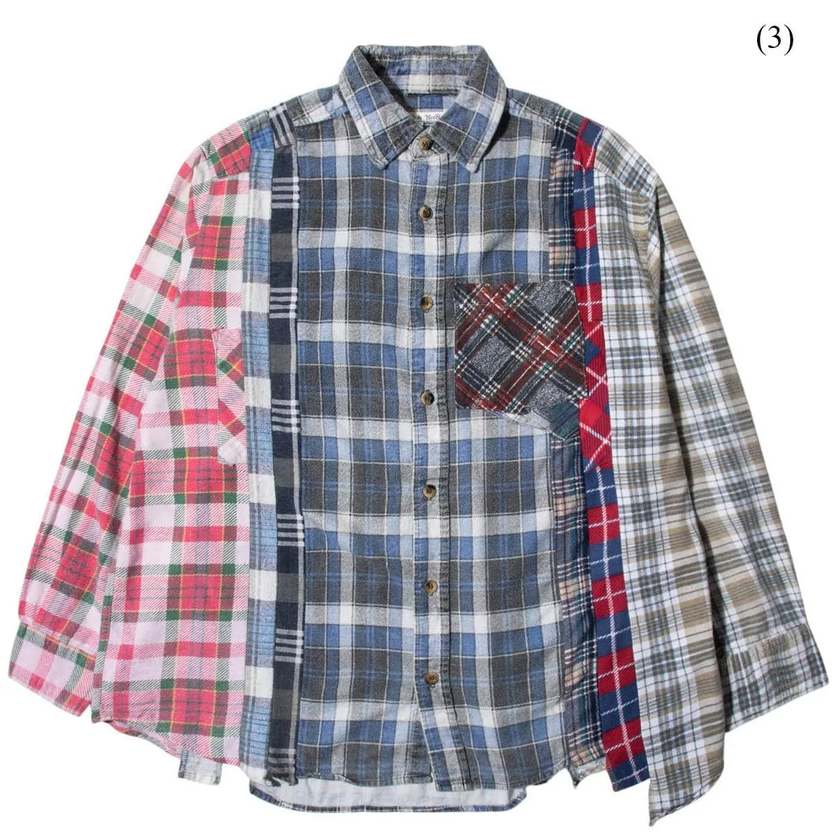 7 CUTS FLANNEL SHIRT FW21 (LARGE/MULTIPLE STYLES)