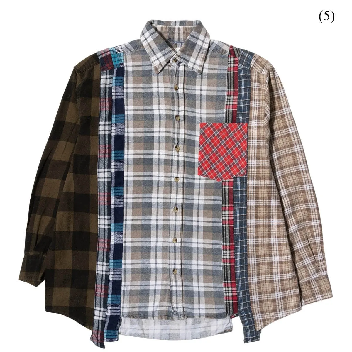 7 CUTS FLANNEL SHIRT FW21 (LARGE/MULTIPLE STYLES)