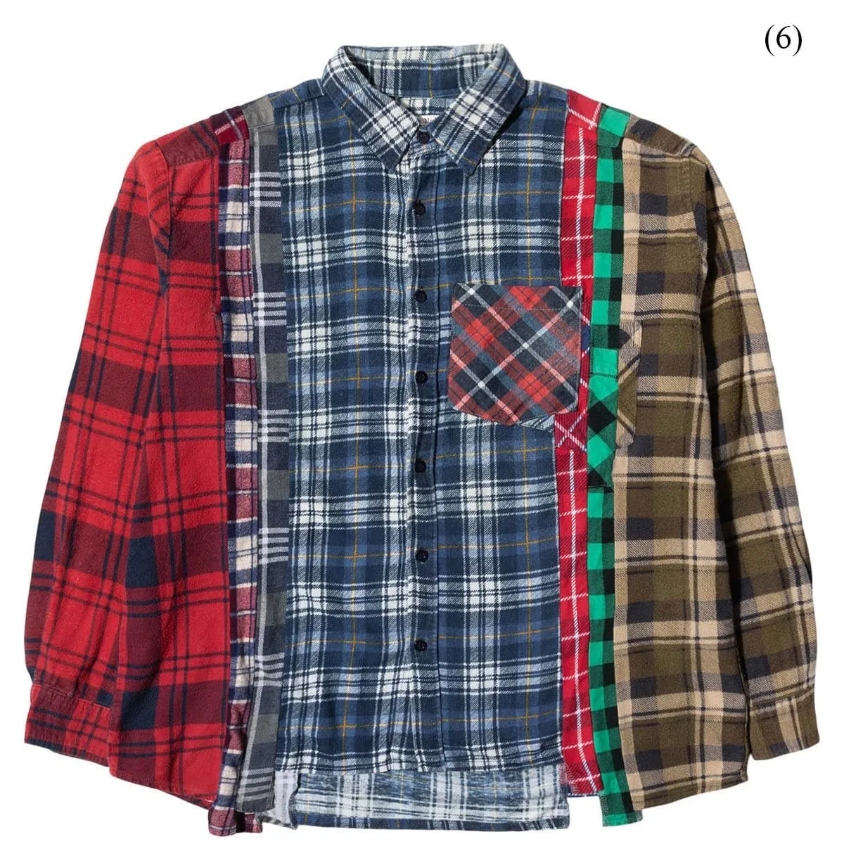 7 CUTS FLANNEL SHIRT FW21 (LARGE/MULTIPLE STYLES)