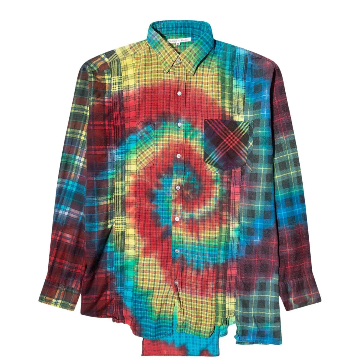 7 CUTS FLANNEL TIE DYE SHIRT FW20 13 Assorted