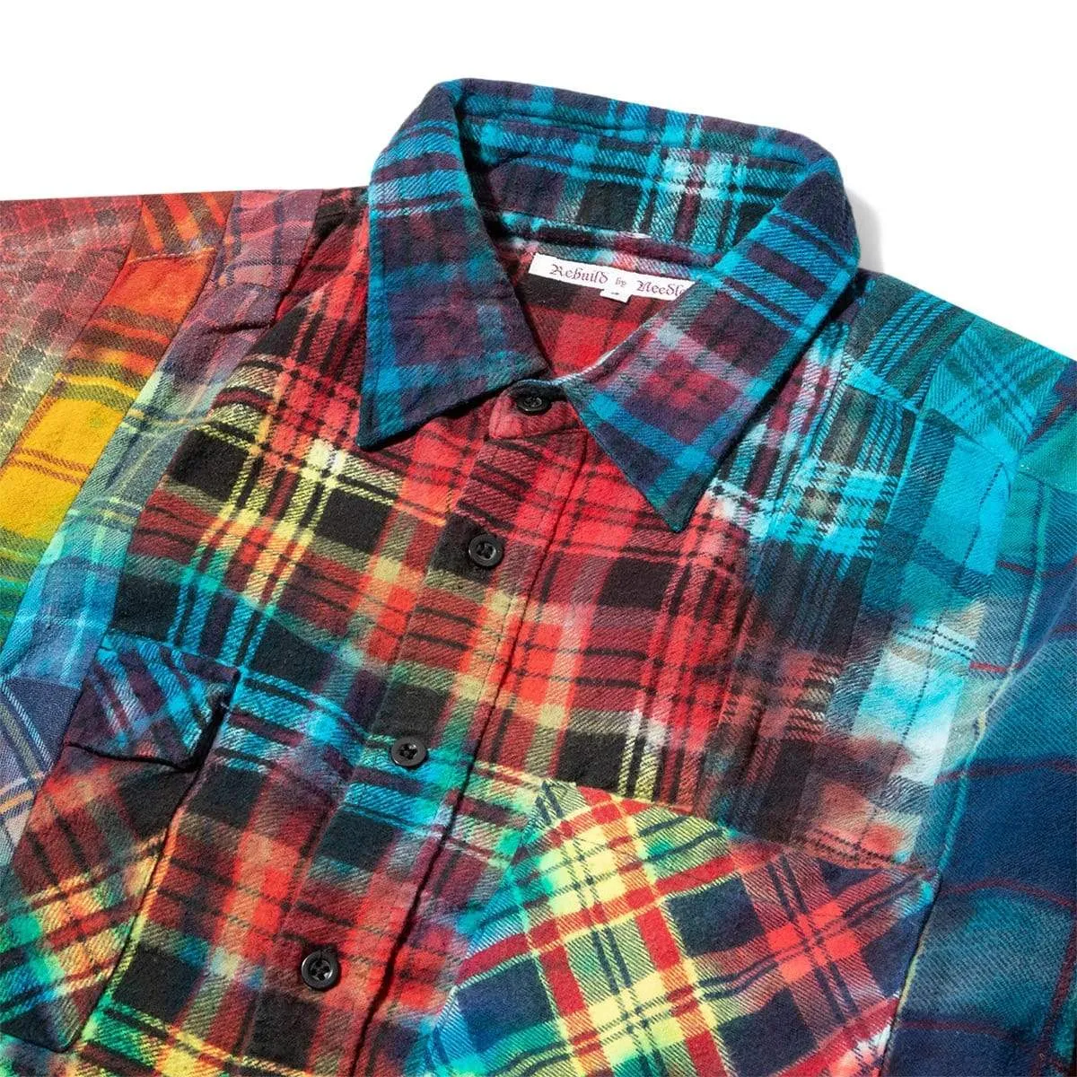 7 CUTS FLANNEL TIE DYE SHIRT FW20 14 Assorted