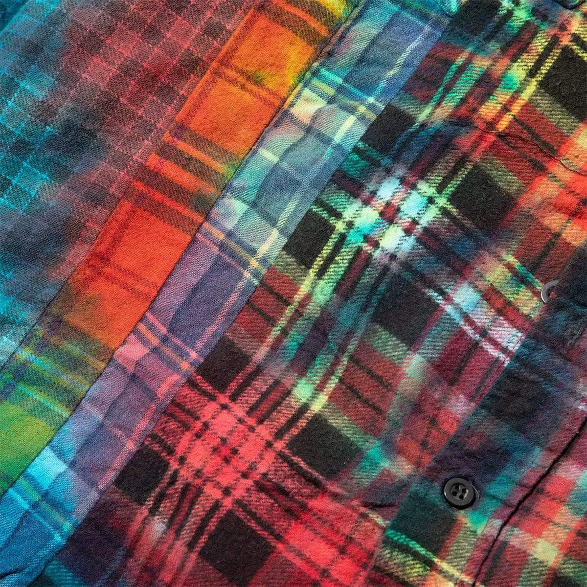 7 CUTS FLANNEL TIE DYE SHIRT FW20 14 Assorted