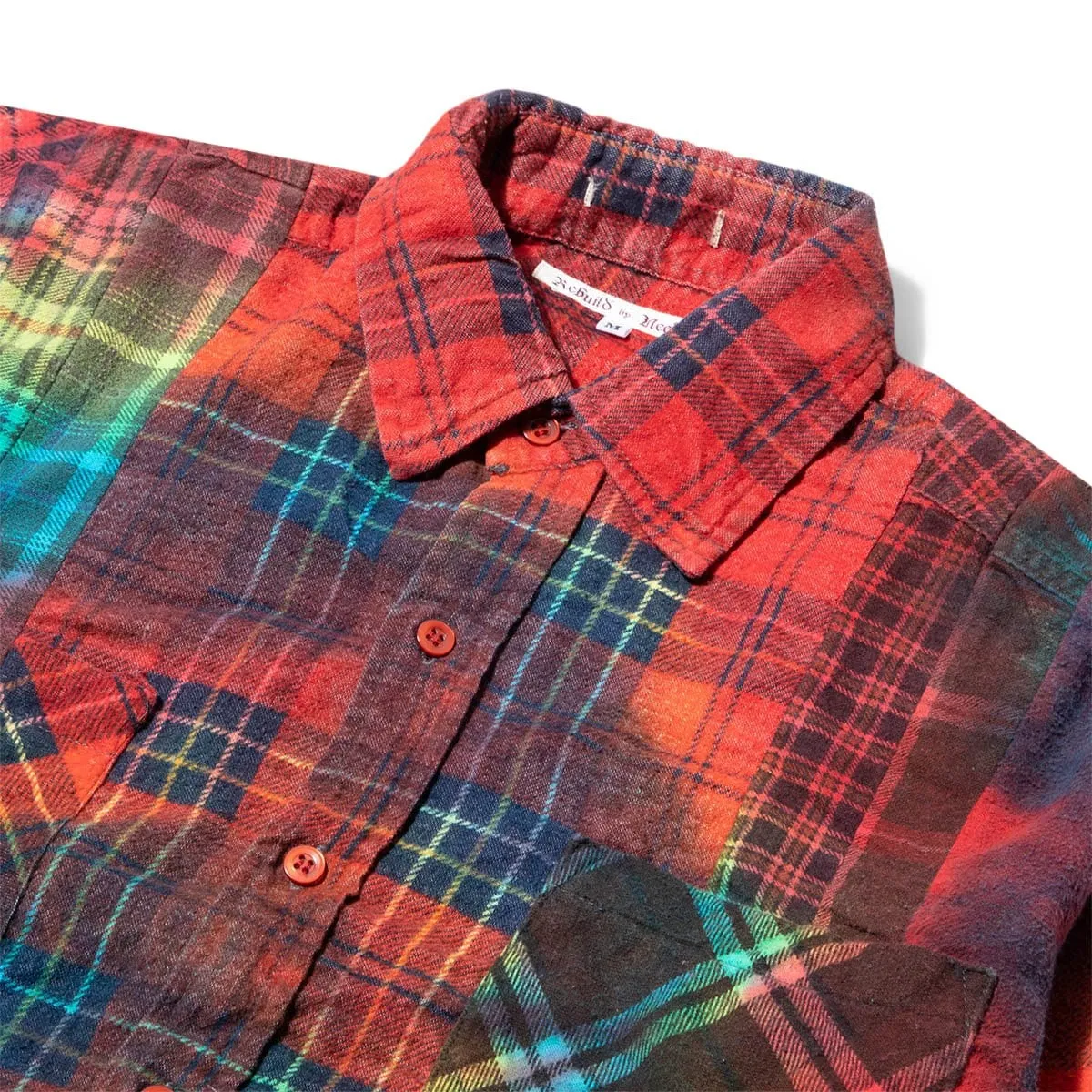 7 CUTS FLANNEL TIE DYE SHIRT FW20 16 Assorted