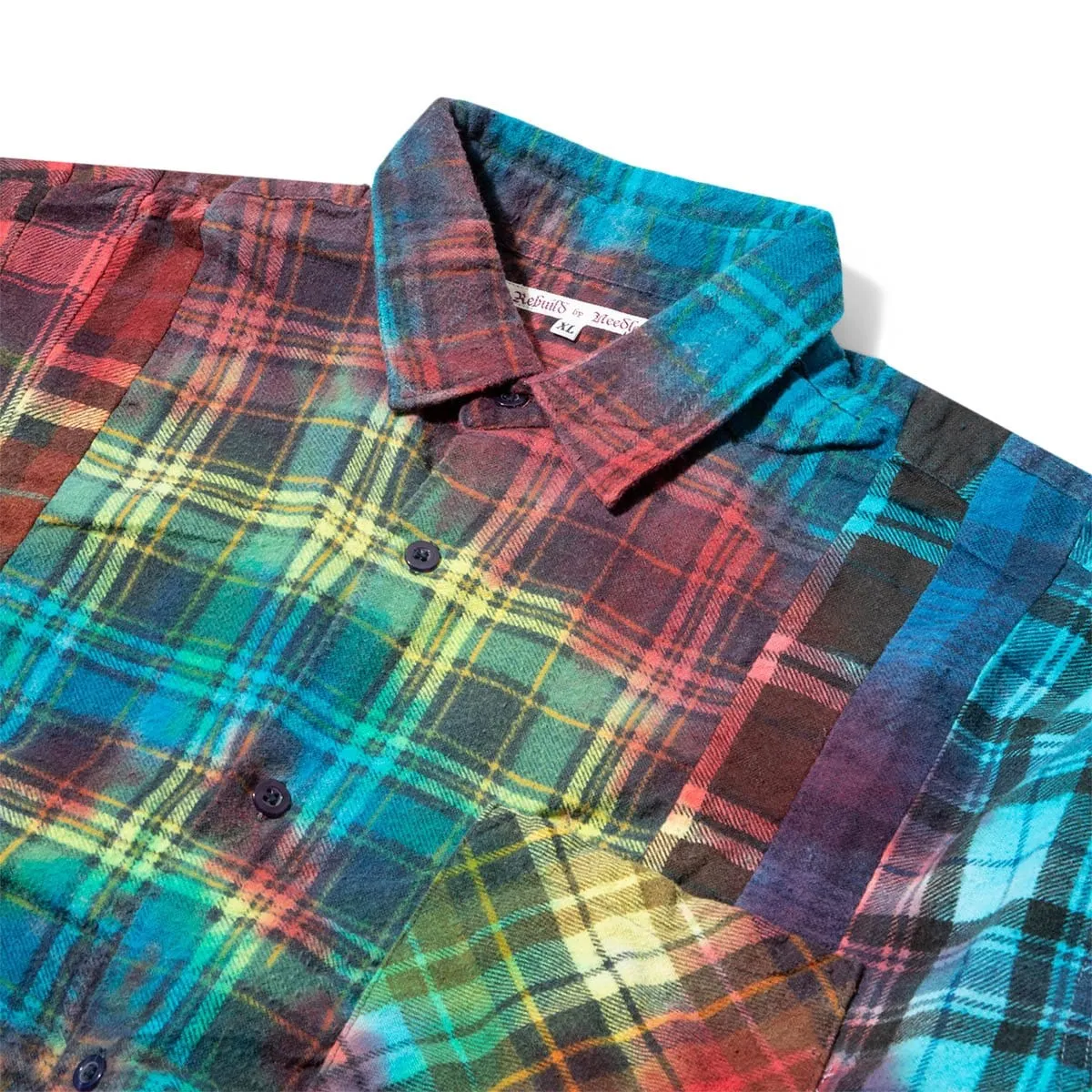 7 CUTS FLANNEL TIE DYE SHIRT FW20 25 Assorted