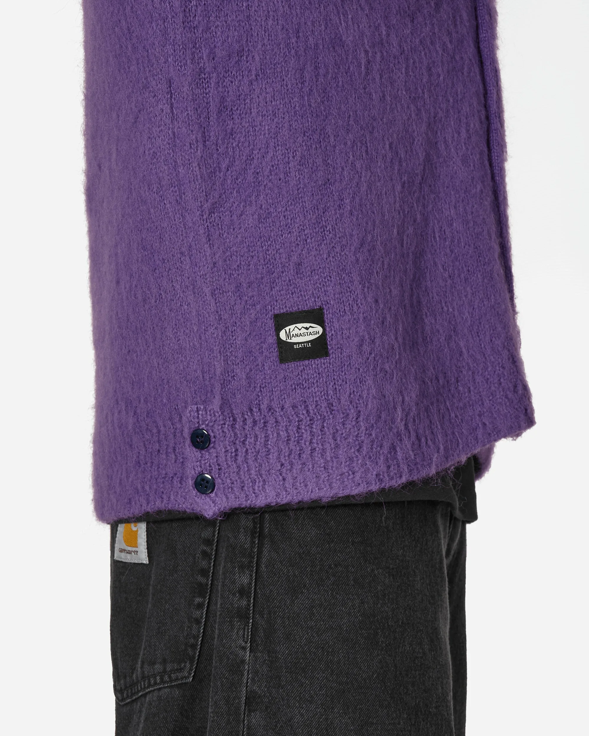 Aberdeen Cardigan Purple