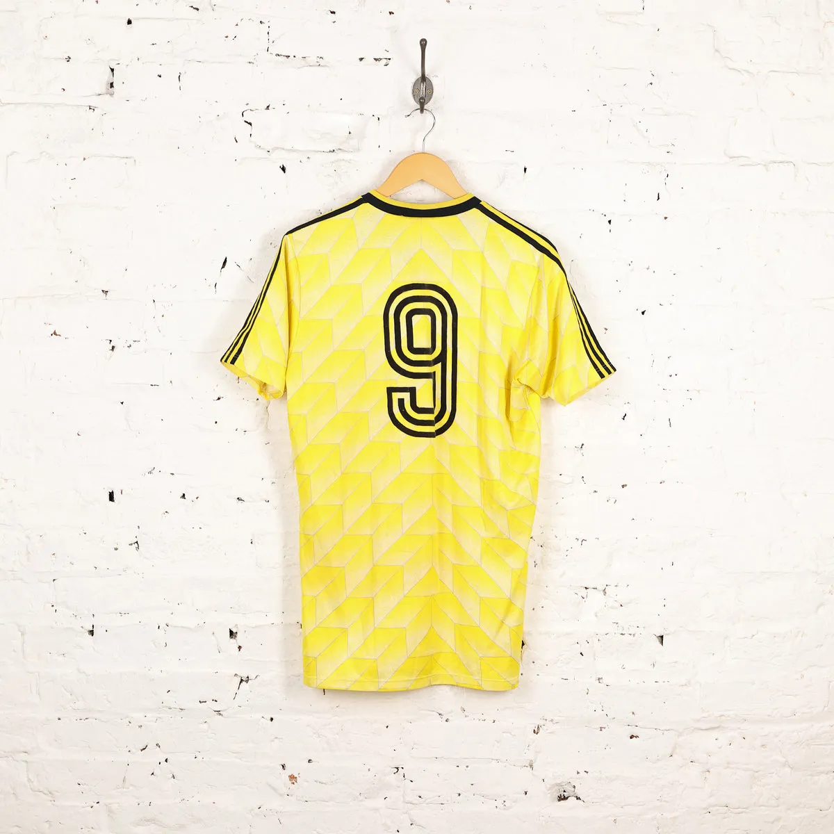 Adidas 80s Template Football Shirt - Yellow - L