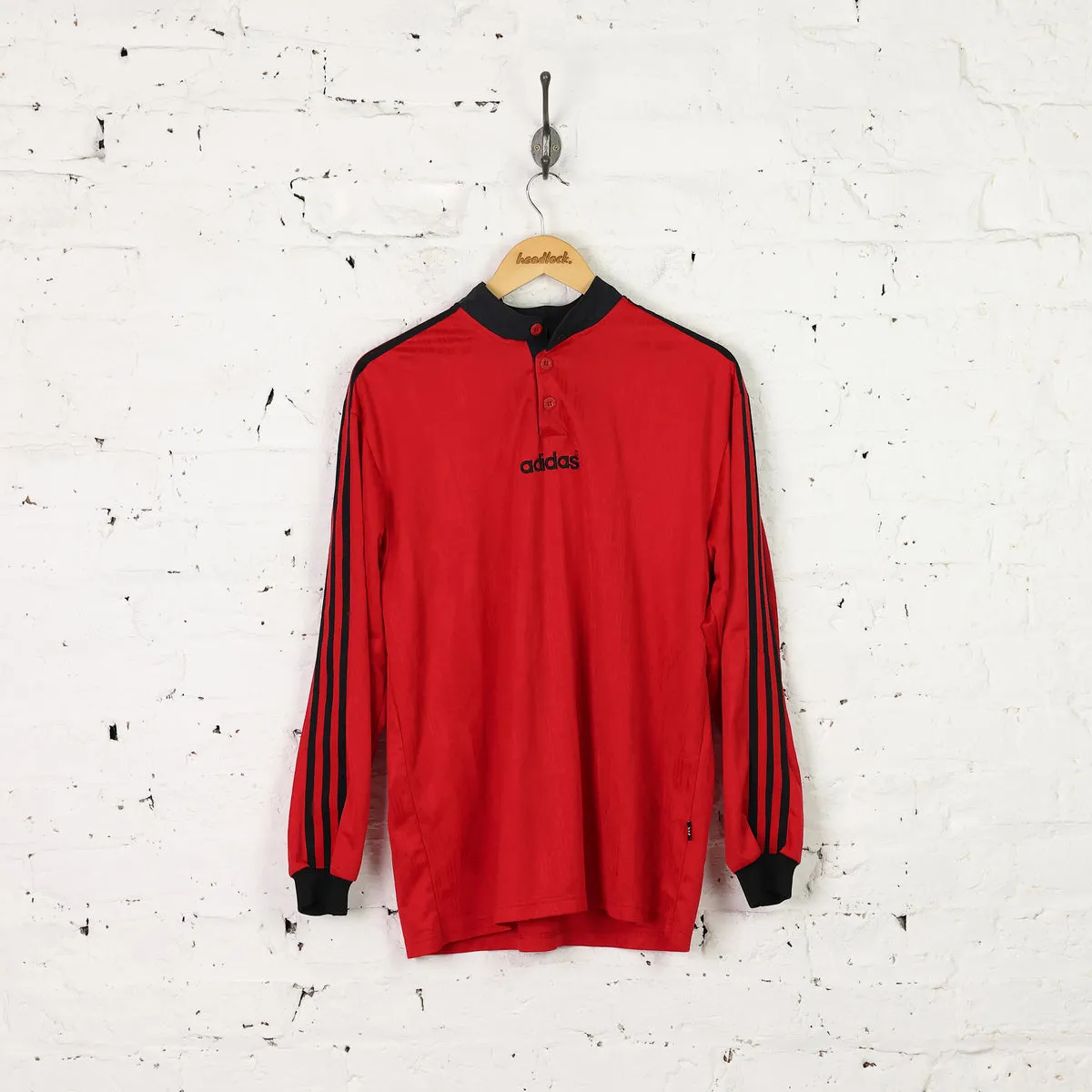 Adidas Template 90s Football Shirt - Red - L