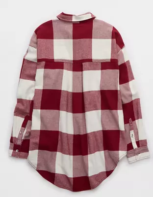 Aerie Anytime Fave Flannel Shirt-