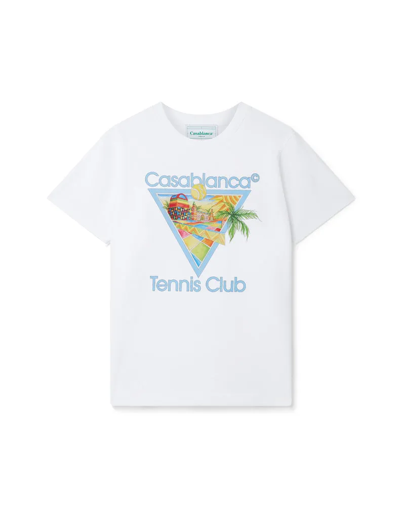 --Afro Cubism Tennis Club T-Shirt-