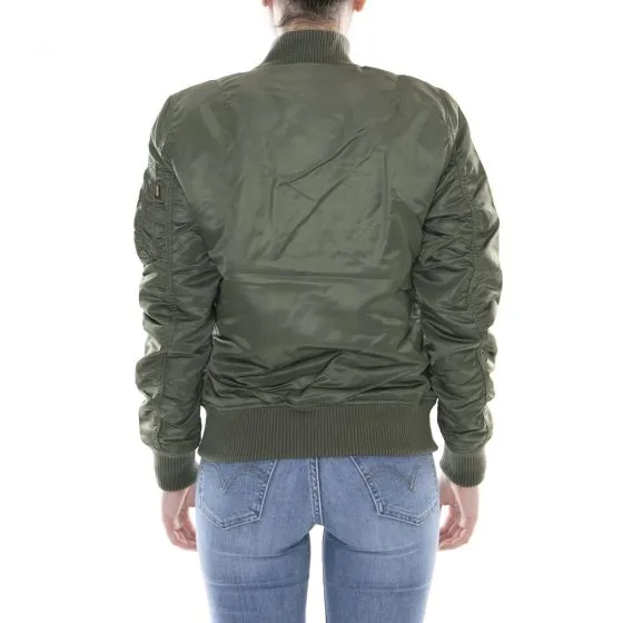 Alpha Industries Womens Ma-1 Vf 59 Sage Green Jacket