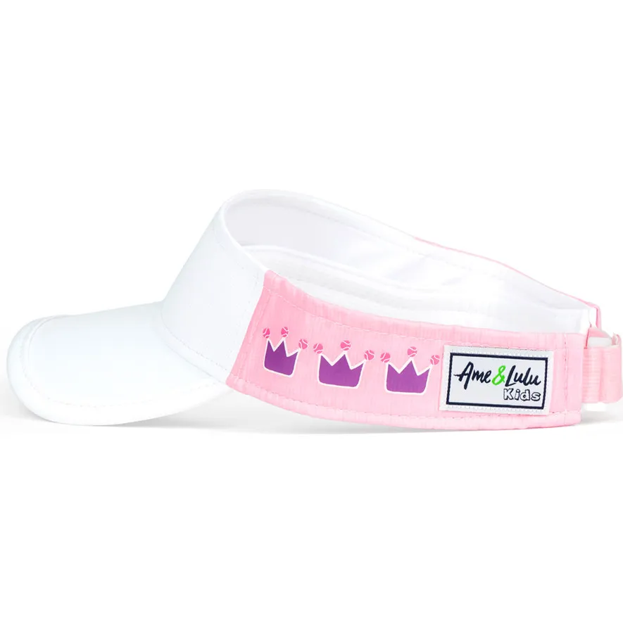 Ame & Lulu Little Love Visor, Royal Tennis