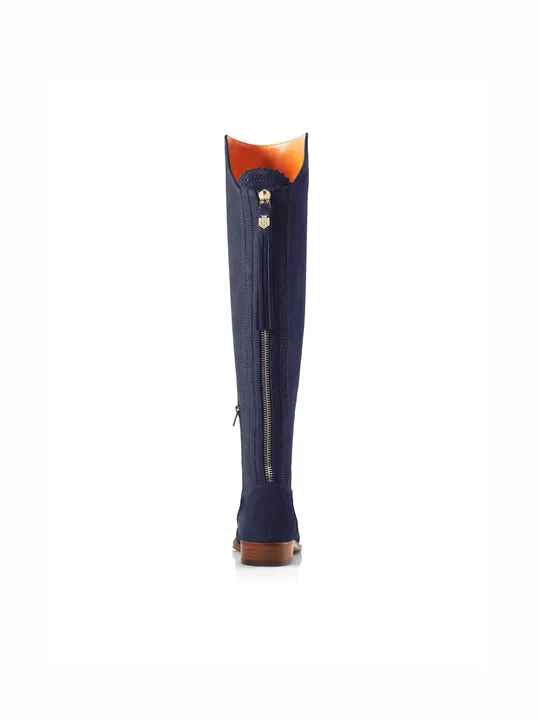 Amira       50% Off   |   Save £222.50  ink Flat Over-the-knee Boots        - Regular Fit