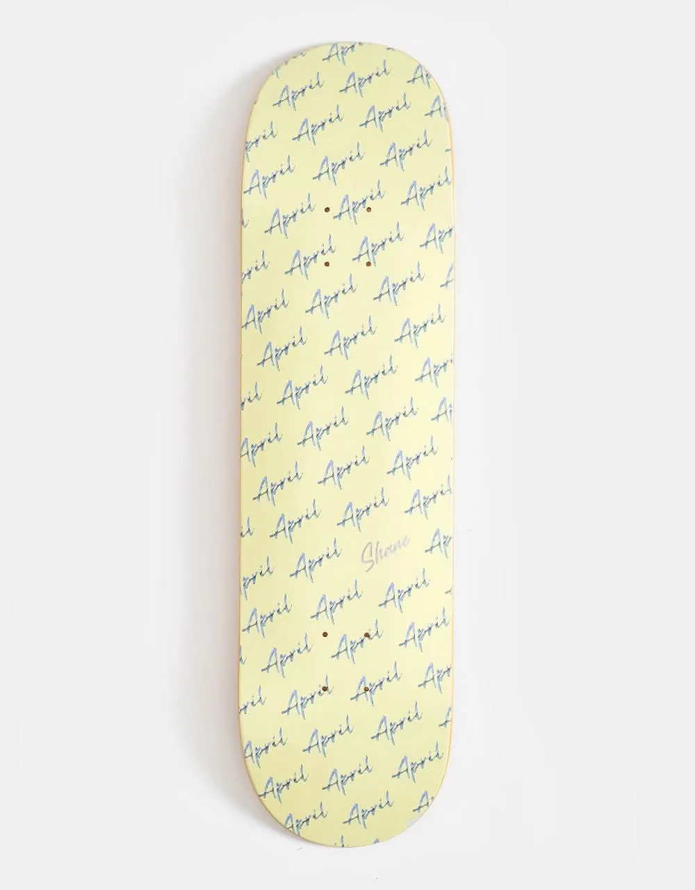 April O'Neill Script Logo Skateboard Deck - 8.5