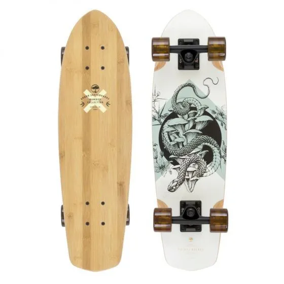 Arbor Cruiser Bamboo Pocket Rocket Complete Skateboard - 27"