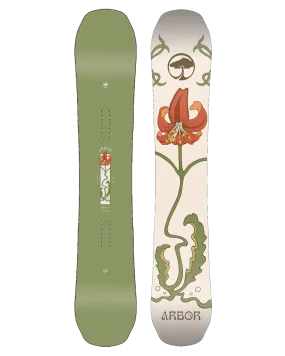 Arbor Swoon Decon Women's Snowboard - 2025 | Shop Snowboards at Trojan Wake Ski Snow & Snow Skiers Warehouse