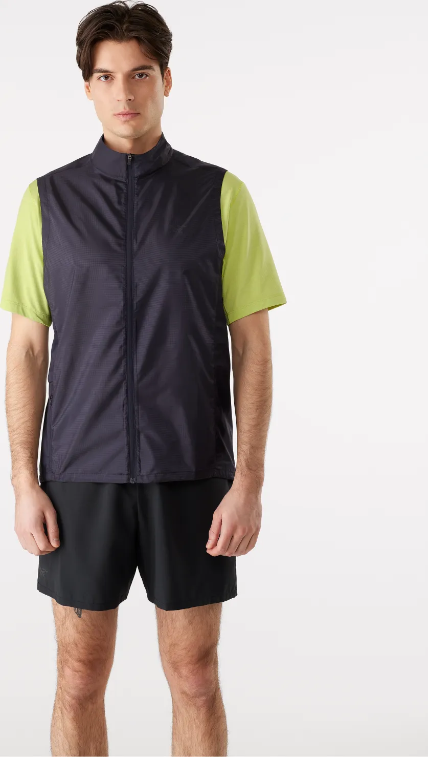 Arc'teryx Men's Norvan Windshell Vest Black Sapphire | Buy Arc'teryx Men's Norvan Windshell Vest Black Sapph