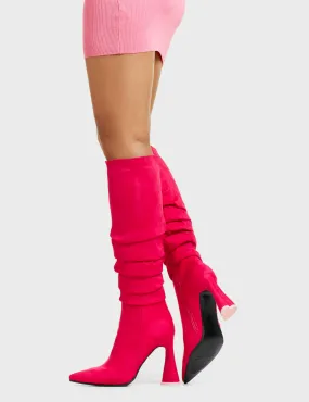 Atomic Platform Knee High Boots