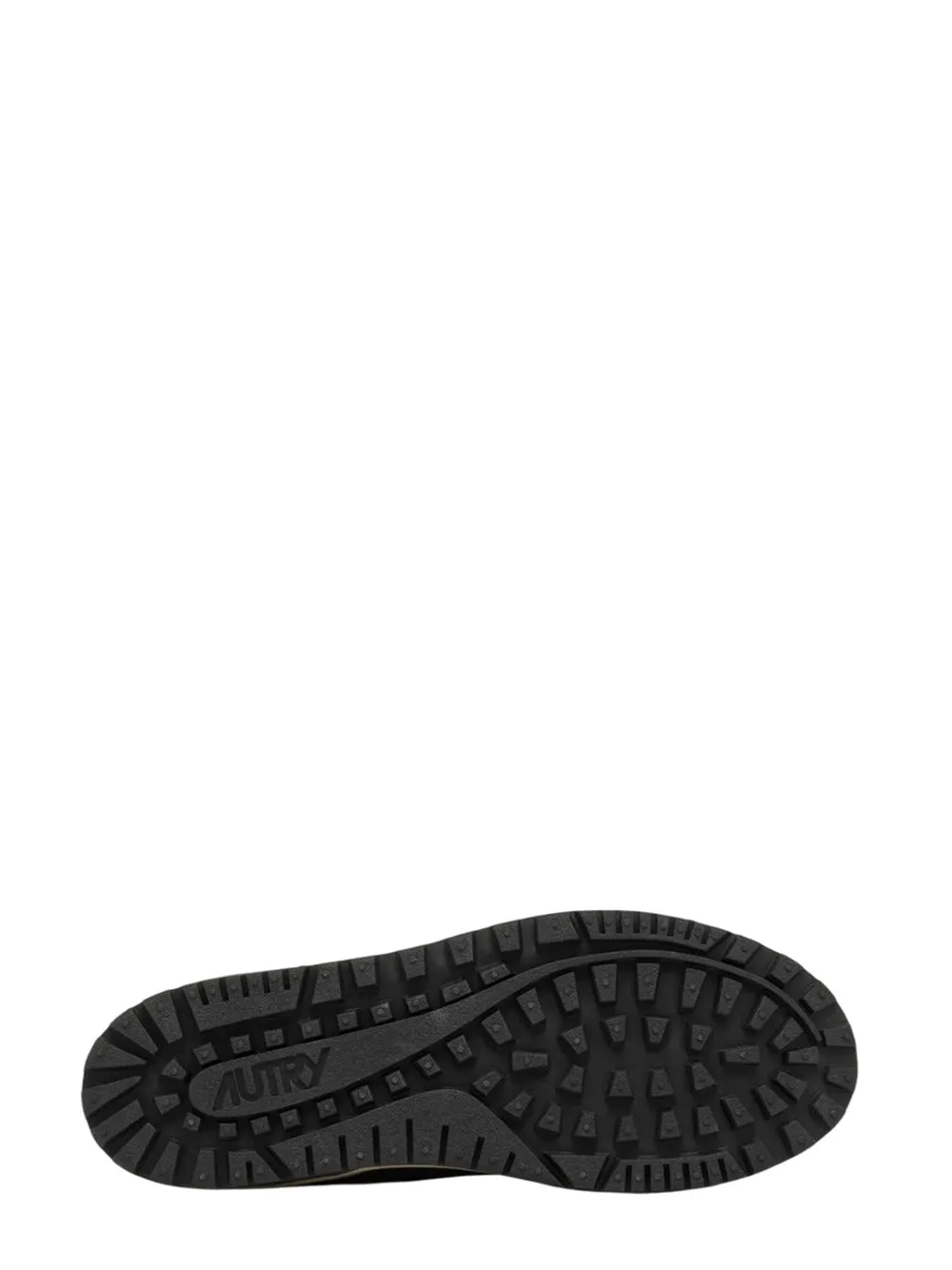 Autry Wildpace Low Sneakers In Black Mesh And Suede