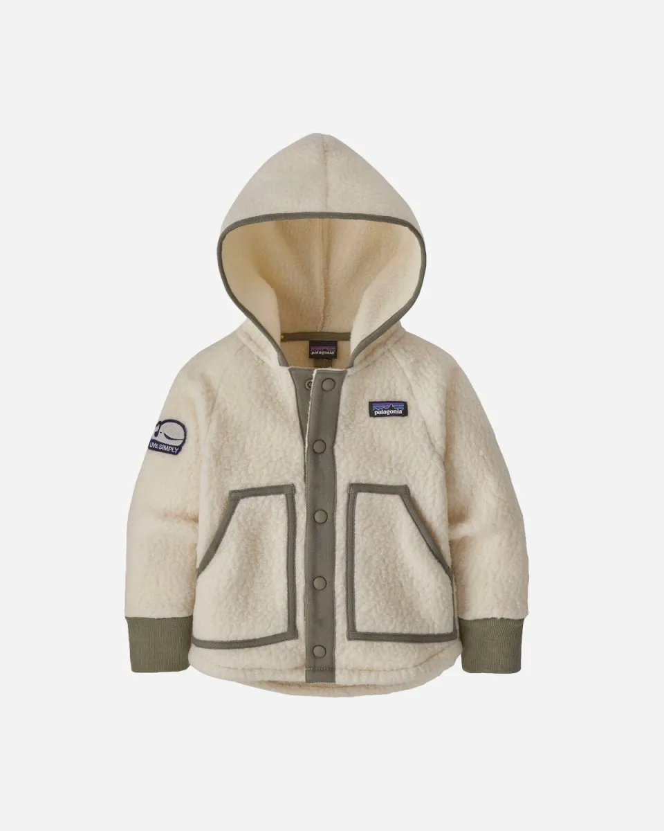 Baby Retro Pile Jacket - Natural