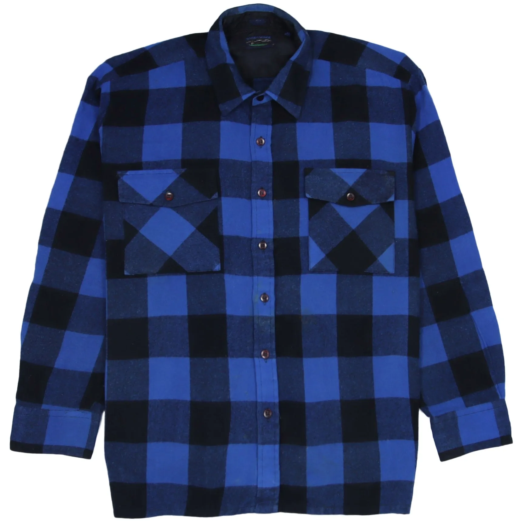 Backpacker Checkered Flannel Shirt Blue Black