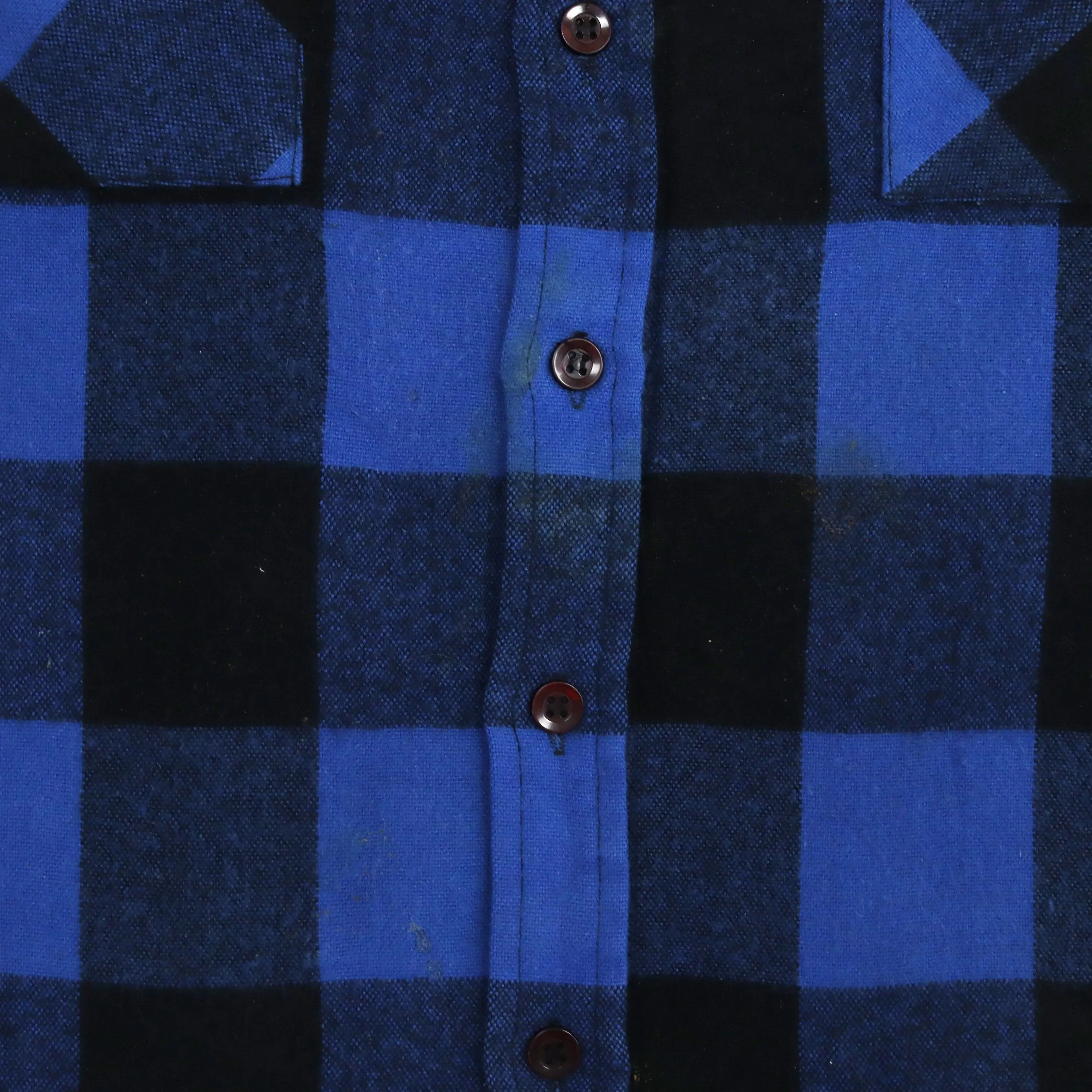 Backpacker Checkered Flannel Shirt Blue Black