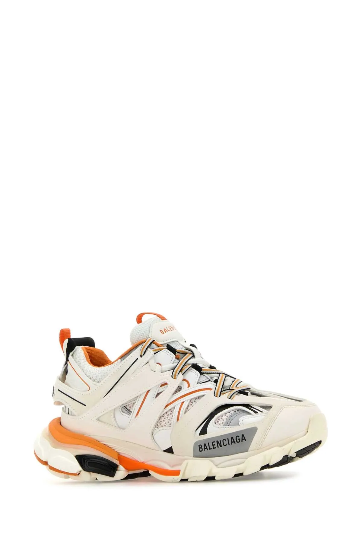 Balenciaga Multicolor Mesh And Rubber Track Sneakers