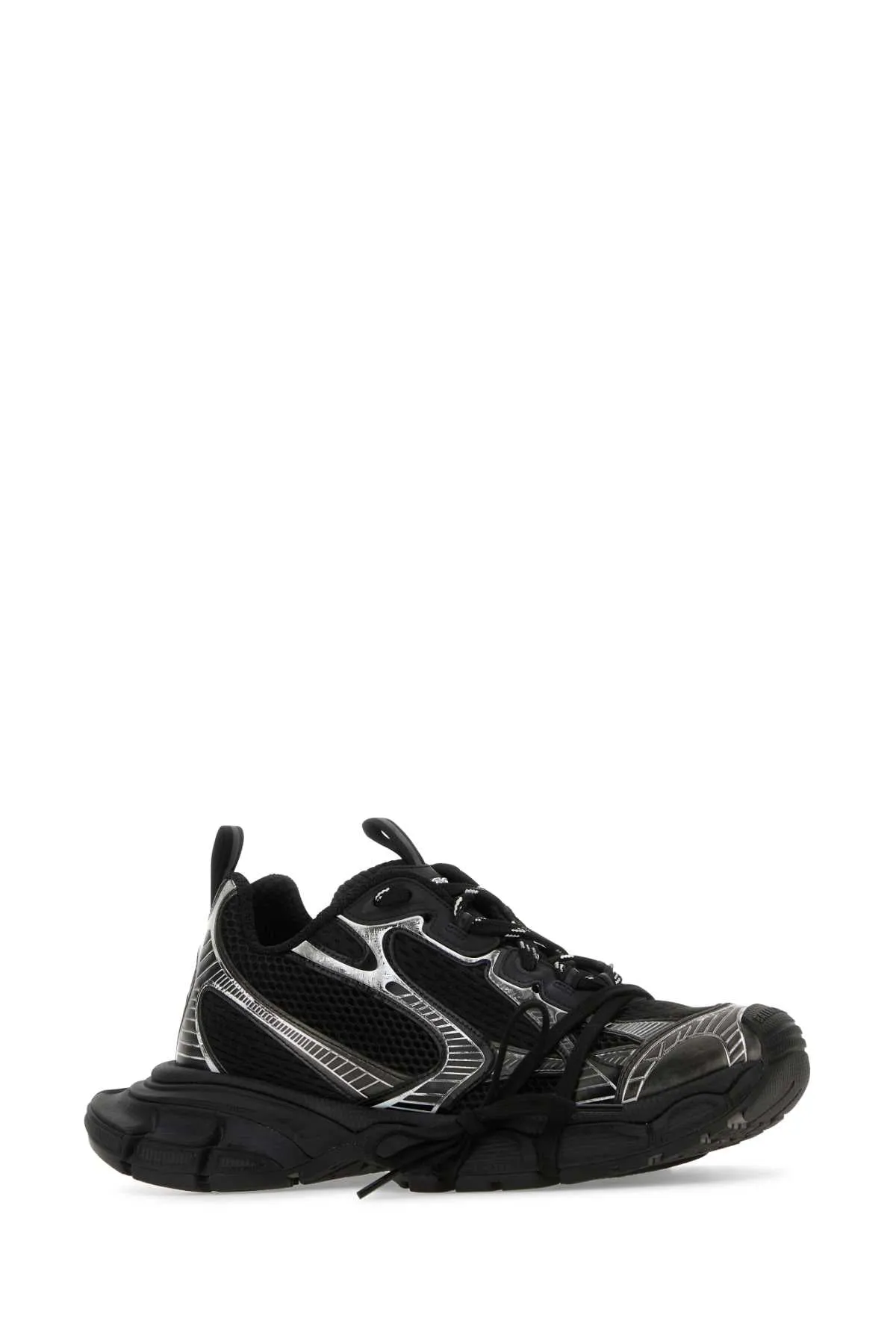 Balenciaga Two Tone Mesh And Rubber 3 Xl Sneakers