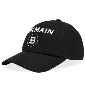 Balmain B Logo Baseball CapBlack