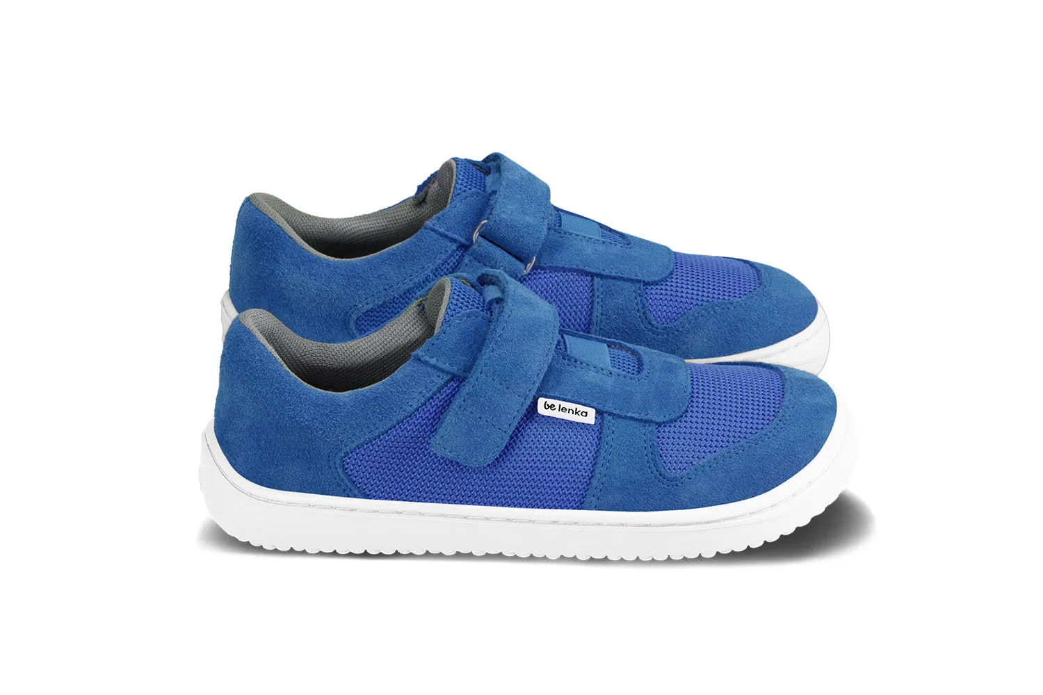 Be Lenka Kids barefoot sneakers Joy - Blue & White