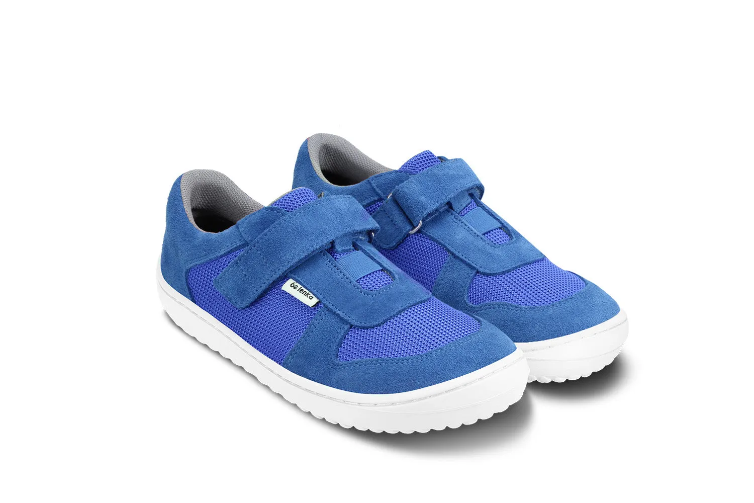 Be Lenka Kids barefoot sneakers Joy - Blue & White