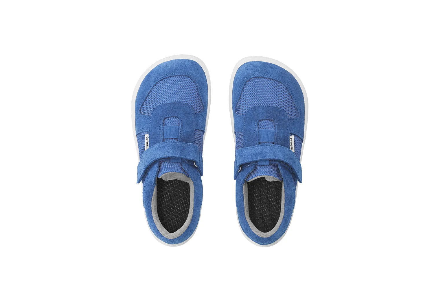 Be Lenka Kids barefoot sneakers Joy - Blue & White