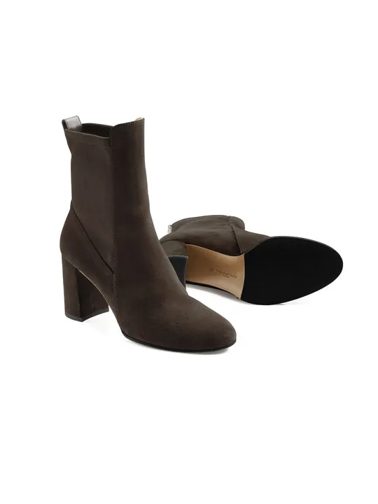 Belgravia       40% Off   |   Save £100  chocolate Heeled Ankle Boots