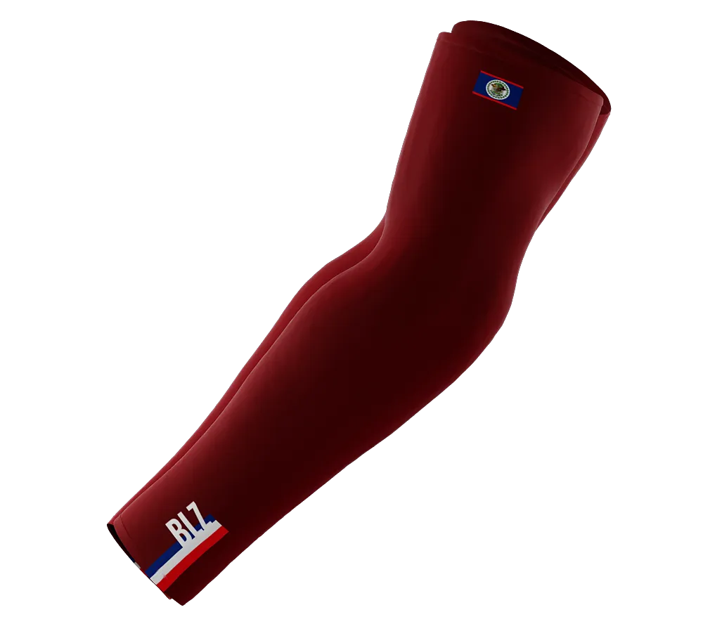 Belize Code Compression Arm Sleeves - Walking - Cycling - Running - Golf - Baseball - Basketball