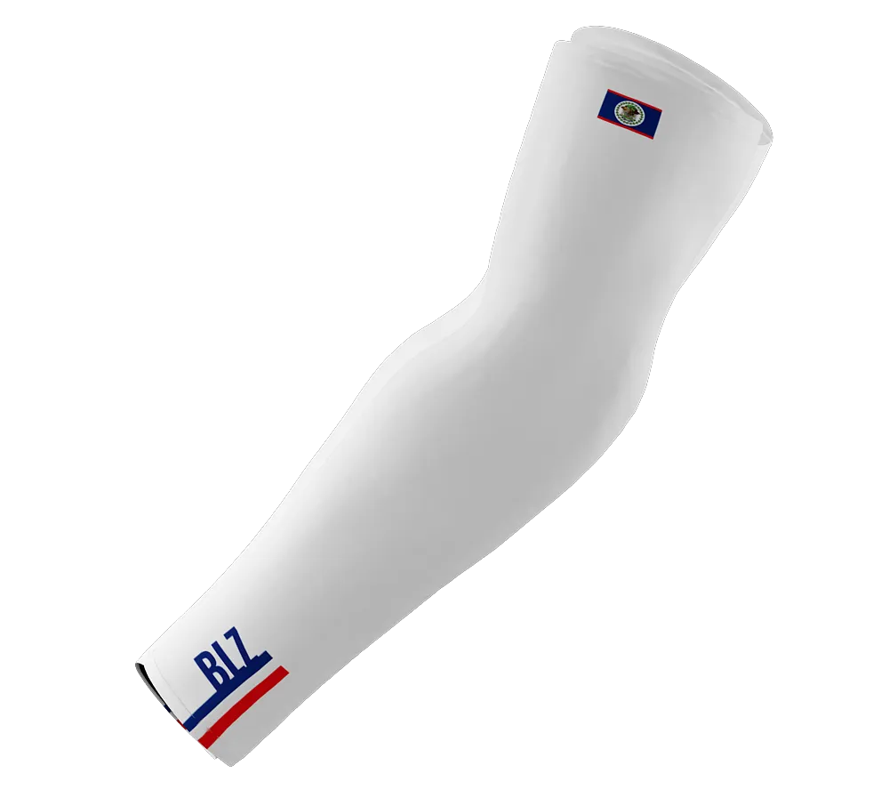 Belize Code Compression Arm Sleeves - Walking - Cycling - Running - Golf - Baseball - Basketball