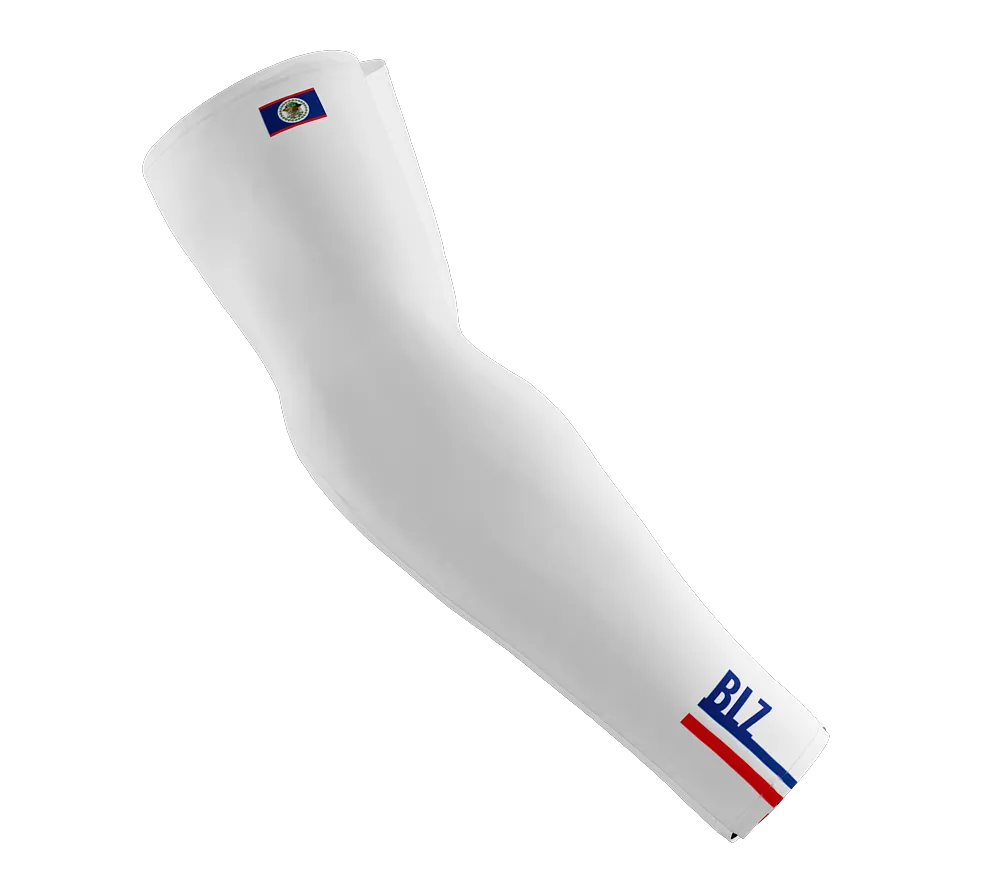 Belize Code Compression Arm Sleeves - Walking - Cycling - Running - Golf - Baseball - Basketball