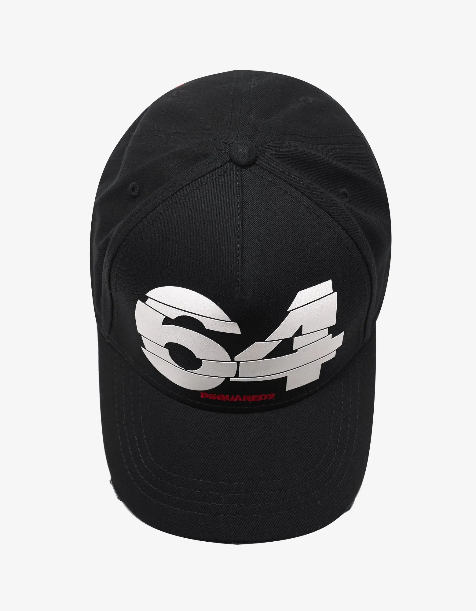 Black 64 Print Baseball Cap