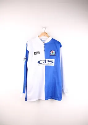 Blackburn Rovers 1996/97 Asics Football Shirt