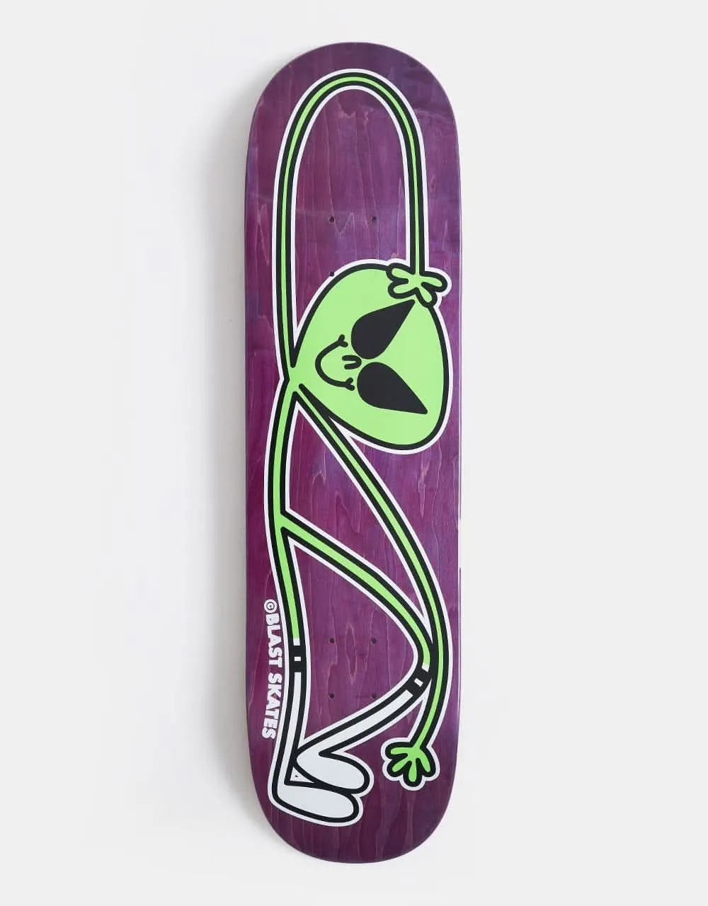 Blast Skates Alien 'Pro' Square Tail Skateboard Deck - 8.5