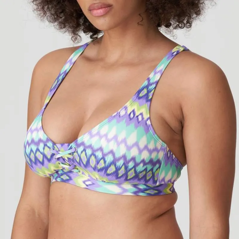 Blue triangle Bikini- Unas1 Primadonna Discount- Bikini triangle plus size   Antwerpen, Lëtzebuerg