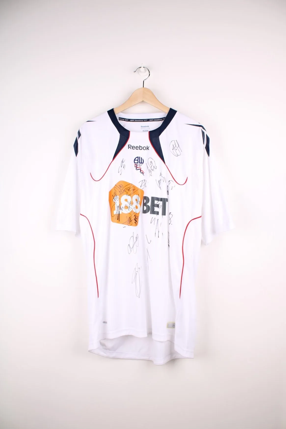 Bolton Wanderers 2010/11 Signed Football Shirt