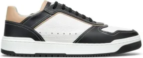 Brunello Cucinelli colour-block panelled leather sneakers White