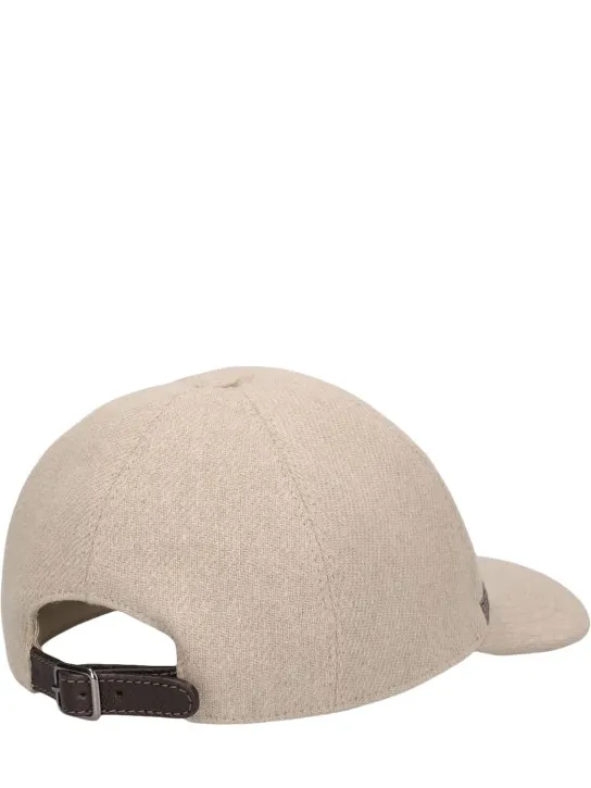 Brunello Cucinelli   Embellished gabardine baseball cap 