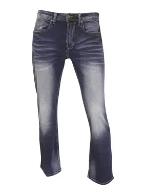 Buffalo David Bitton Men's Driven-X Jeans Relaxed Stretch Sandblasted Blue 30x32