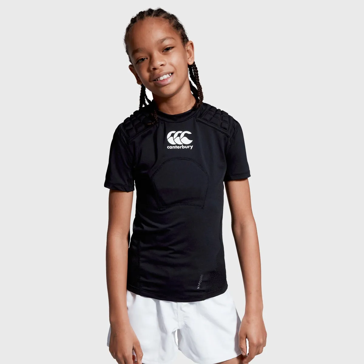 Canterbury Kid's Core Rugby Protection Vest Black