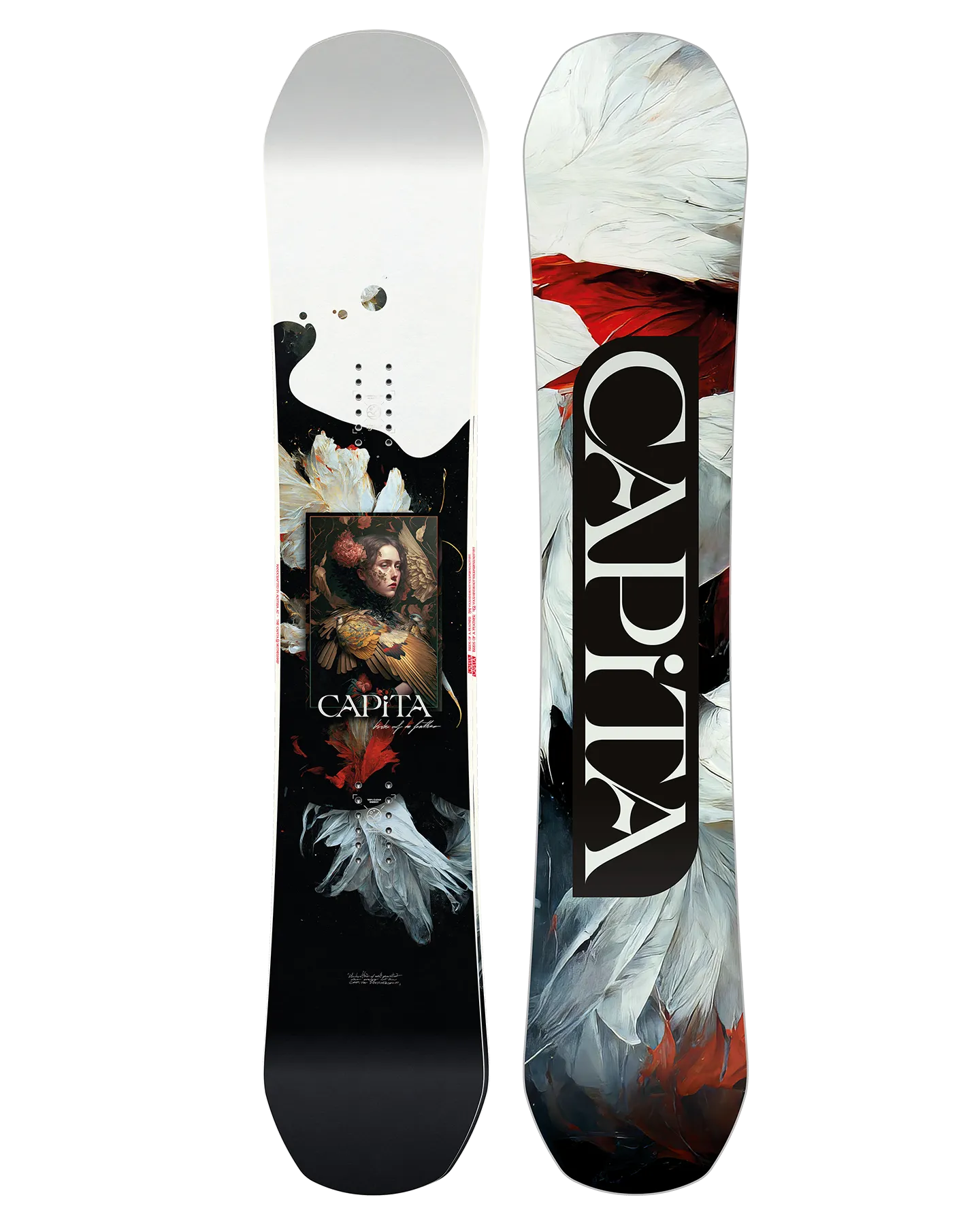 Capita Birds Of A Feather Snowboard - 2025 | Shop Snowboards at Trojan Wake Ski Snow & Snow Skiers Warehouse