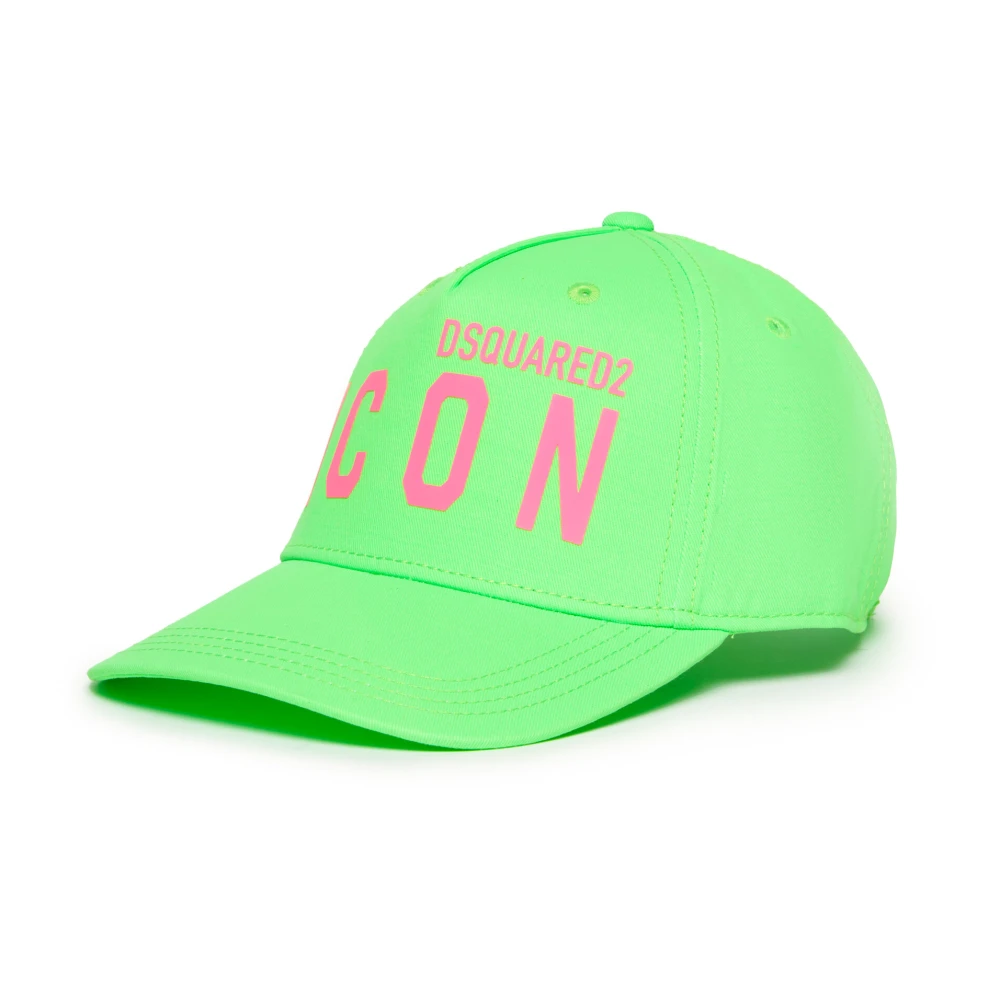 Cappellino da baseball con stampa Icona neon